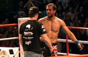 Anton Zafir post-fight Airlie Fight Night 2